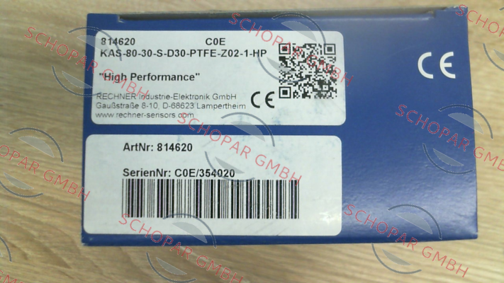 Rechner-814620 / KAS-80-30-S-D30-PTFE-Z02-1-HP