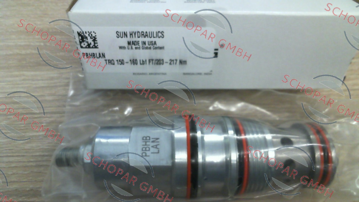 Sun Hydraulics-PBHB-LAN