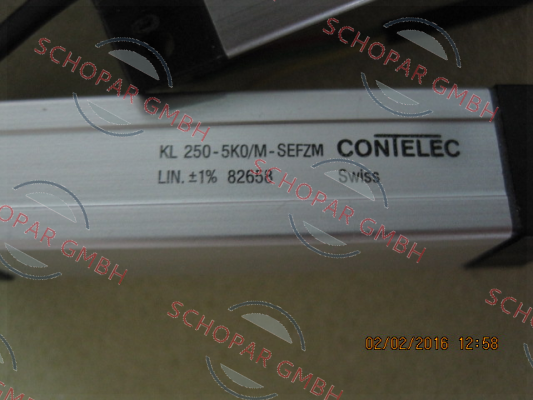 Contelec-300-38-741 type KL 250-5K0/M-SEFZM 