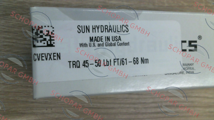 Sun Hydraulics-CVEV-XEN