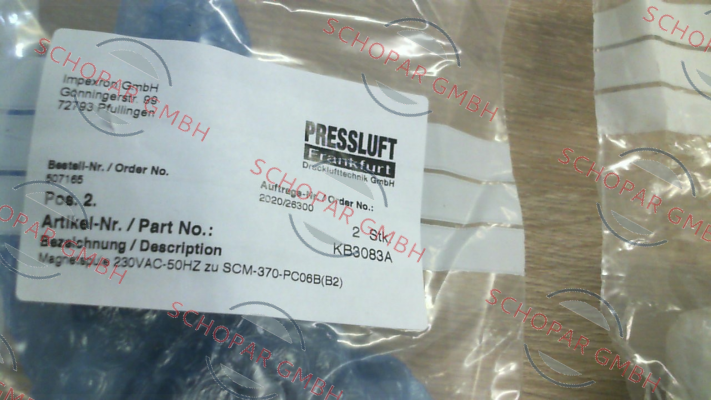 Hoerbiger-coil for SCM-370-PC06B(B2)