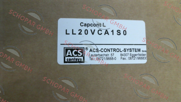 ACS CONTSYS-L L 2 0 V C A 1 S 0 (111000044)