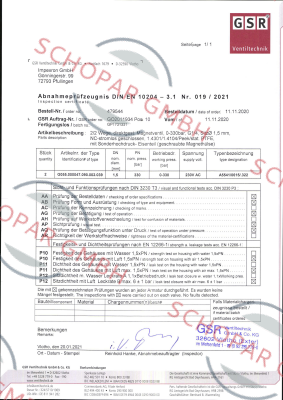 GSR-Certificate  3.1