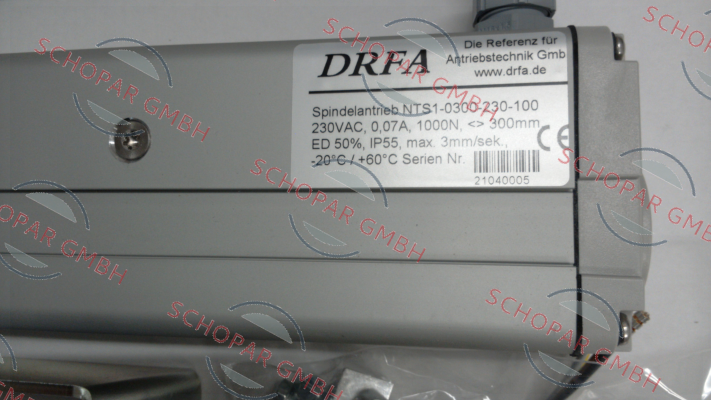 DRFA-NTS1-0300-230-100. (1000N)