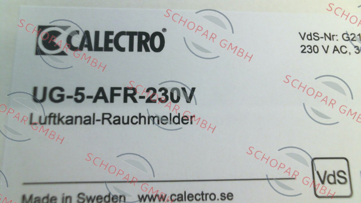 Calectro-UG-5-AFR-230V