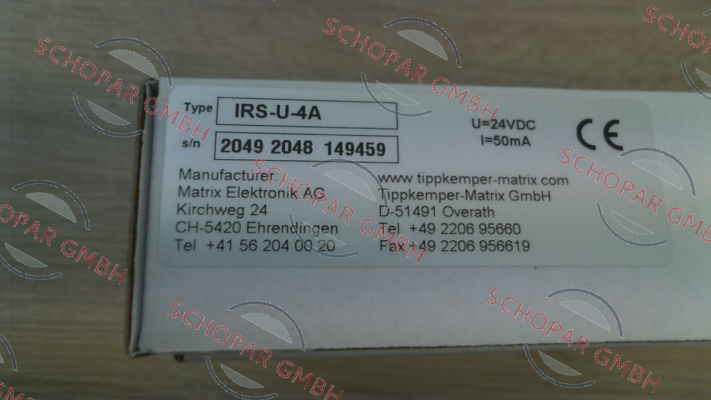 Tippkemper-IRS-U-4A / A16010204