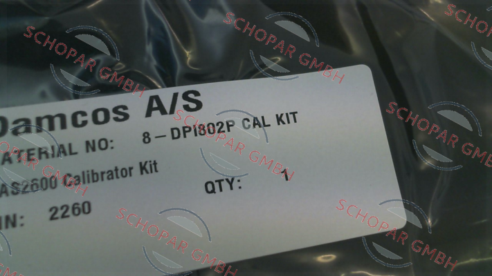 Damcos-8-DPI802P CAL KIT