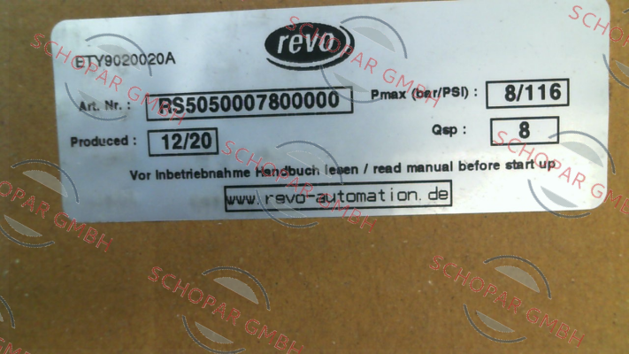 Revo-RS5050007800000