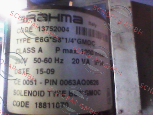 Brahma-E6G*S8 R1/4" B/BE6*GMOC (81.00110) (stock)