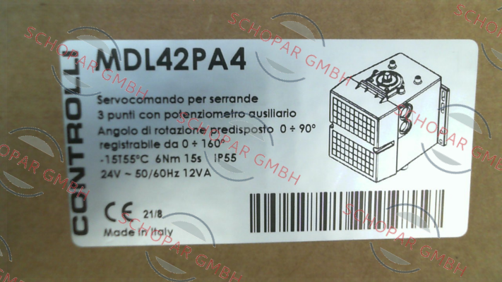 iSMA CONTROLLI-MDL42 PA4