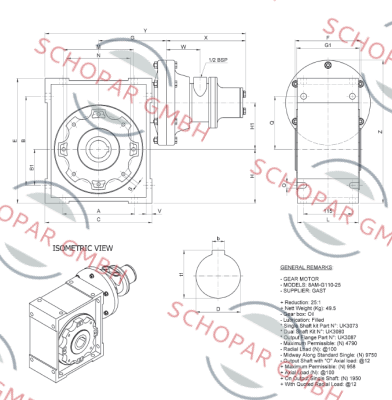 Gast-8AM-G110-25 