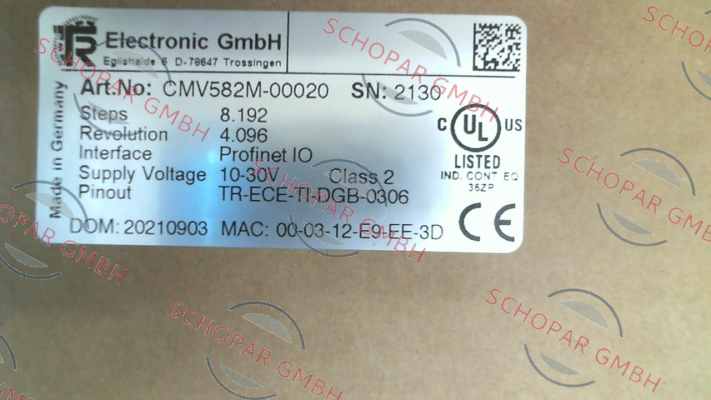 TR Electronic-CMV582M-00020