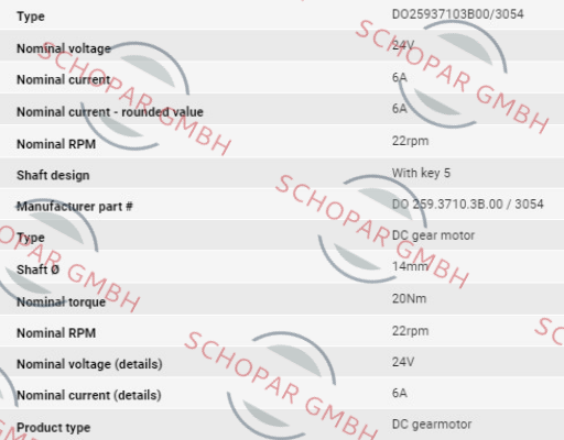 Doga-DO 259.3710.3B.00 / 3054