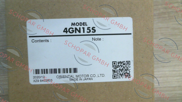 Oriental Motor-4GN15S