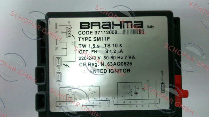 Brahma-SM 11F TW1,5 TS10