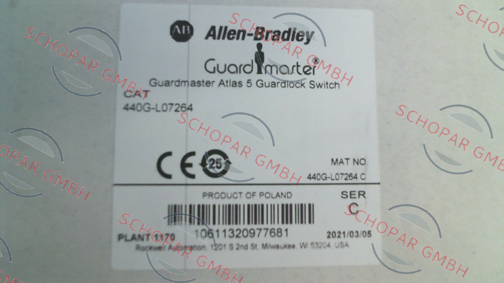 Allen Bradley (Rockwell)-440G-L07264