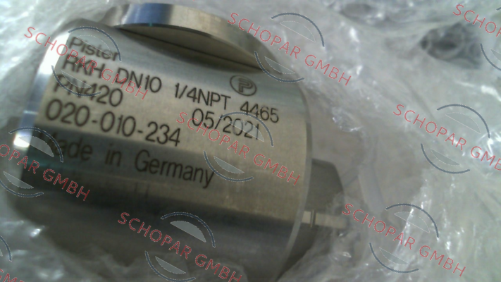 Pister-RKH 1/4NPT 10 4465 DfA PN420 OEM