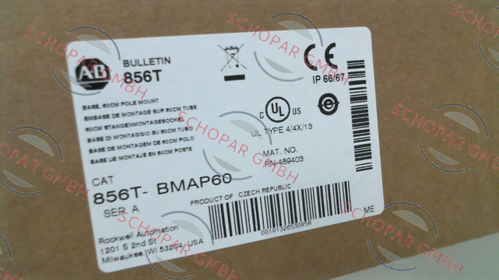 Allen Bradley (Rockwell)-856T-BMAP60