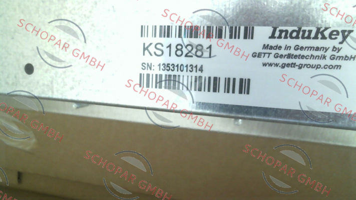 InduKey-P/N: KS18281 Type: TKS-105c-TB50oF80-MODUL-USB-US