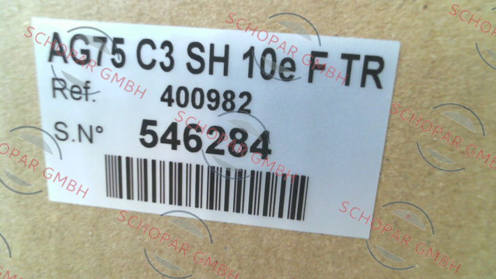 Scaime-P/N: 400982, Type: AG75 C3 SH 10e F