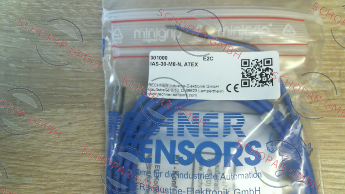 Rechner-p/n: 301000, Type: IAS-30-M8-N, ATEX