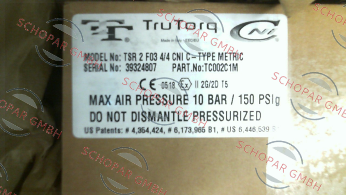 Trutorq-TSR 2 F03 4/4 CNI C (TC002C1M)