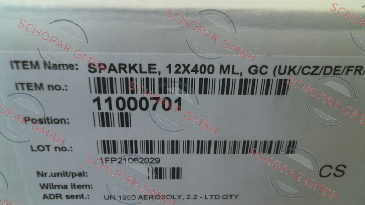 Chemsearch-1100 0701 Sparkle (1 pack - 12 pcsX400 ML)