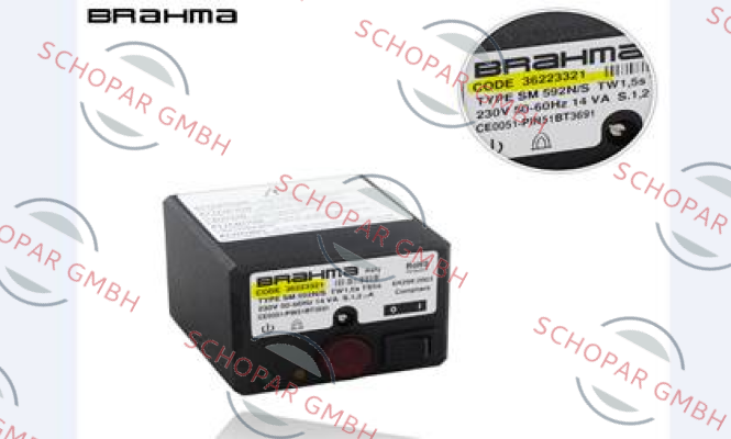 Brahma-36223321 / SM592N/S TW1,5 TS5