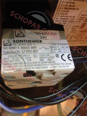 Sontheimer-NLT20/4ZM/Z20