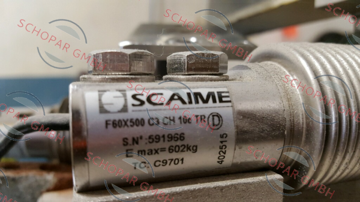 Scaime-P/N: 402515, Type: F60X500 C3 CH 10e TR