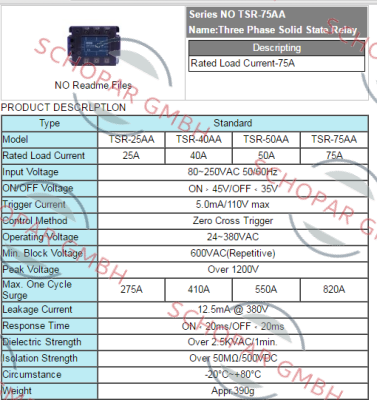 Fotek-TSR-75AA 