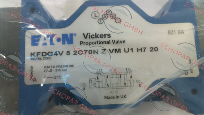 Vickers (Eaton)-P/N: 565320, Type: KFDG4V52C70NZVMU1H720