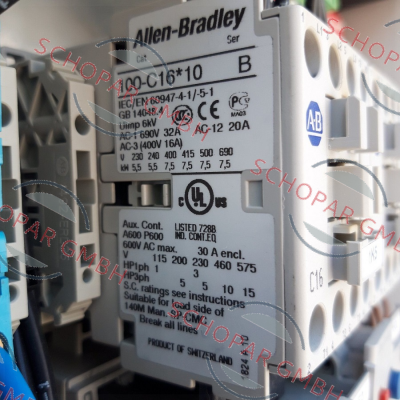 Allen Bradley (Rockwell)-100-C16*10 B