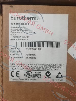 Eurotherm-2604F/VH/1 