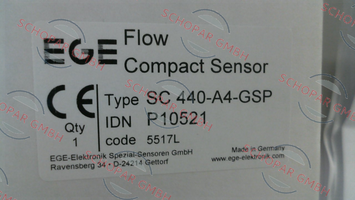 Ege-p/n: P10521, Type: SC 440-A4-GSP