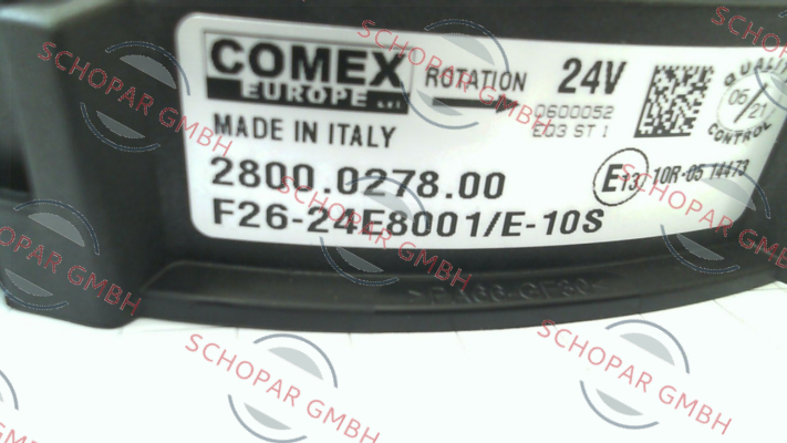 Comex-P/N: 58013, Type: F26-24E8001-10S