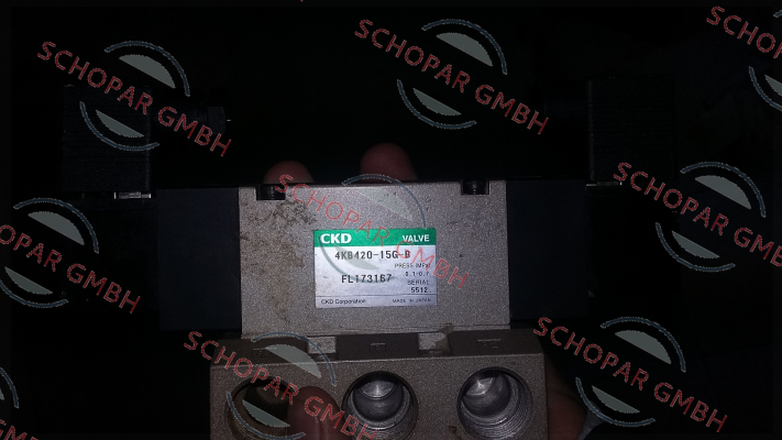 Ckd-4KB420-15G-B-FL173167-DC24V