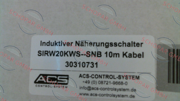 ACS CONTSYS-SIRW20KWS--SNB