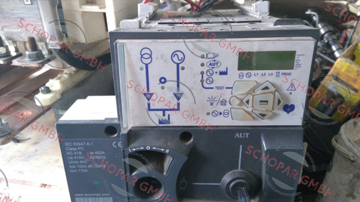 SOCOMEC-ATI 400A, IEC 60947-6-1 