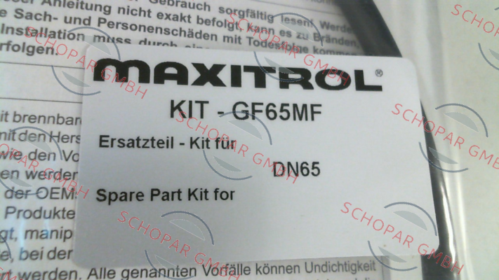 Maxitrol-KIT-GF65MF