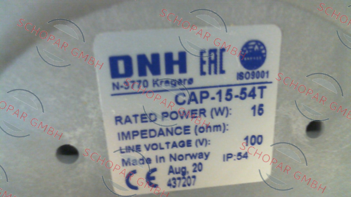 DNH-CAP-15-54T