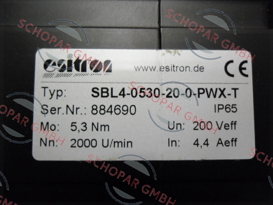 Esitron-SBL4-0530-20-0-PWX-T oem 