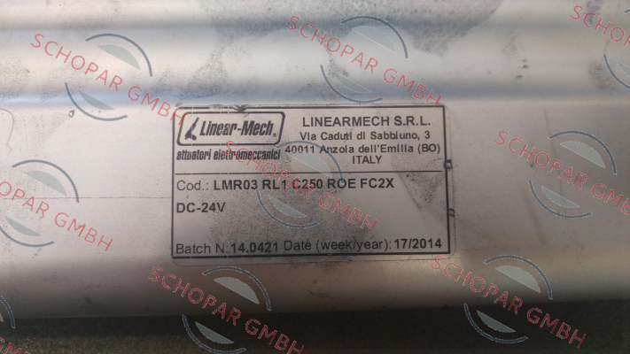 Linear-mech-LMR03 RL1 C250 ROE FC2X