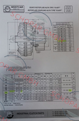 Westcar-Rotofluid Alfa 75P K 2N 