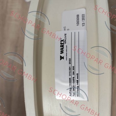 Warex-WX6000 for DKZ110APS DN 300