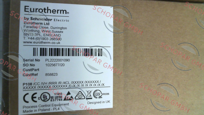 Eurotherm-P108 /CC/VH/RRC/R/4CL