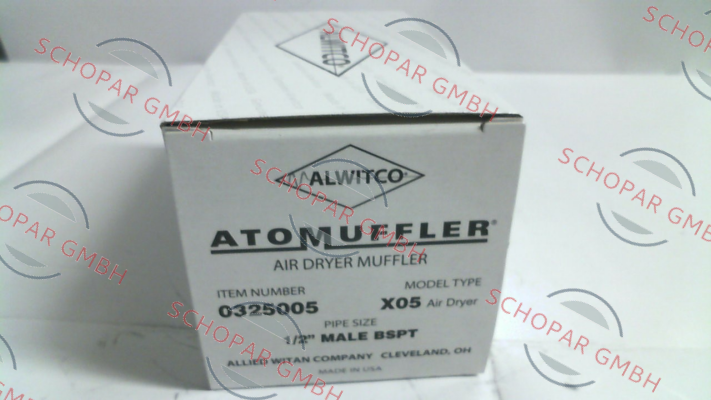 Alwitco-Type: X05-0325005 (080500089)