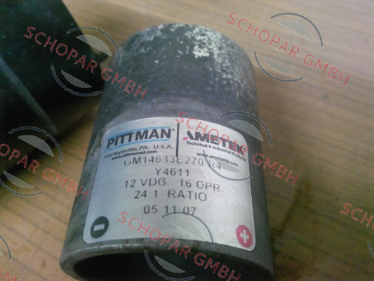 Ametek Pittman-GM14633E270-R4 Y4611 12 VCD oem 