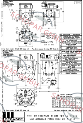 Cedaspe-ABEE30MA071 RELE EE3-MA