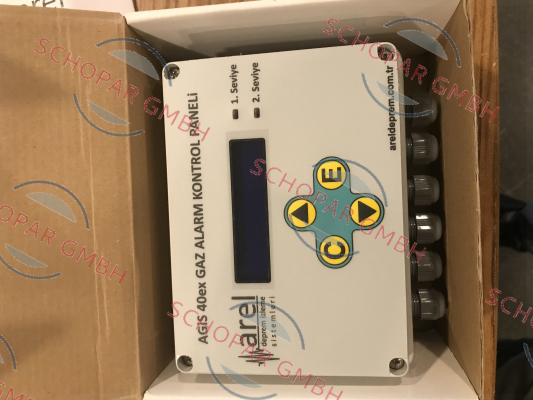 Arel-Agis Gas Alarm Control Panel